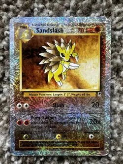 Pokemon Sandslash 62/110 Legendary Collection Reverse Holo Uncommon 2002 Card - Image 1