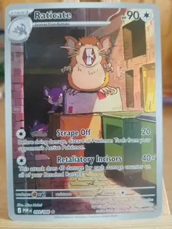 Pokemon Cards Raticate 099/088 Perfect Order Holo Illustration Rare NM - Image 1