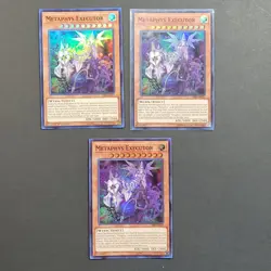 Yugioh - 3x Metaphys Executor, CIBR-EN027 - NM Super Rare - 2x 1st + 1 Unl, 2017 - Image 2