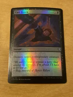 Cast Down - FOIL - MTG Commander Legends: Battle for Baldur's Gate - NM - Image 1