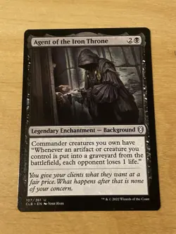 Agent of the Iron Throne - MTG Commander Legends: Battle for Baldur's Gate - NM - Image 1