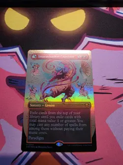 Improvisation Capstone (Borderless) Secrets of Strixhaven Foil - Image 1