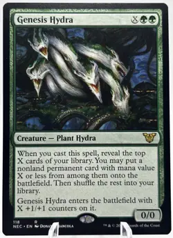 Genesis Hydra 118 Kamigawa Neon Dynasty Commander NEC MTG NM - Image 1