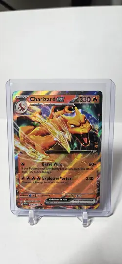 Charizard EX 006/165 Sv: Scarlet & Violet 151 Holo Pokemon TCG - Image 1