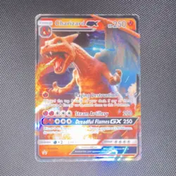 Pokemon TCG Charizard GX Full Art Holo Promo English SM195 250 HP Dragon - Image 1