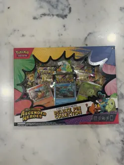 Pokemon TCG Ascended Heroes First Partner Deluxe Pin Collection SEALED - Image 1