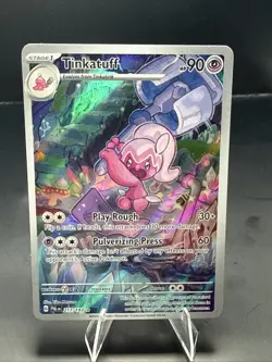 Pokemon Tinkatuff 217/193 Sv02: Paldea Evolved Holo - Image 2