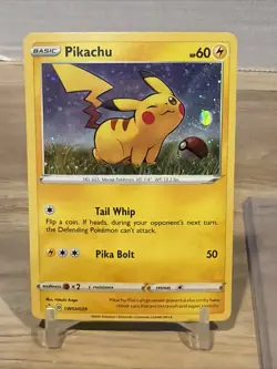 Pikachu SWSH039 Holo Promo Sword & Shield Promo Pokemon Near Mint - Image 2