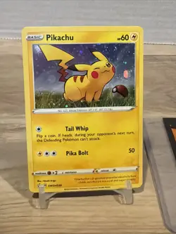 Pikachu SWSH039 Holo Promo Sword & Shield Promo Pokemon Near Mint - Image 4