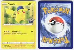 Pikachu 028/078 Holo Rare Pokemon GO Pokemon Holo Near Mint - Image 1