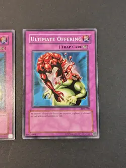 Yugioh TCG - 2x Ultimate Offering - SDY-050 - NM/LP - Unlimited - Vintage 2002 - Image 4