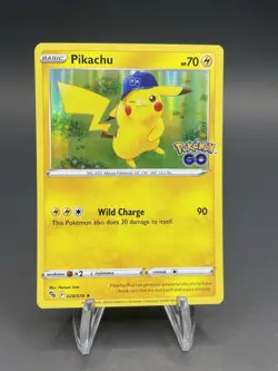 Pikachu 028/078 Pokemon GO Holo - Image 1