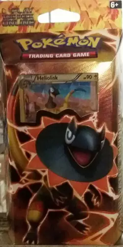 Pokemon TCG XY Flashfire Brilliant Thunder Theme Deck Heliolisk Sealed - Image 1