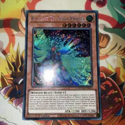Radiant Typhoon Krosea DOOD-EN015 Secret Rare 1st Edition YuGiOh - Image 1