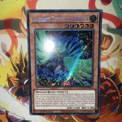 Radiant Typhoon Krosea DOOD-EN015 Secret Rare 1st Edition YuGiOh - Image 3