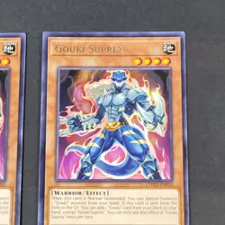 Yugioh TCG - 3x Gouki Suprex - COTD-EN010 - LP/NM - 1st Ed - Rare - Warrior 2017 - Image 4