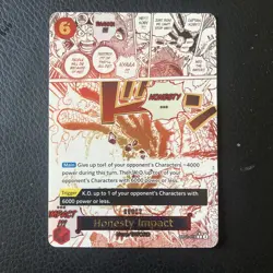One Piece Card Game CCG TCG Honesty Impact OP11-018 Rare Alternate Art - Image 2