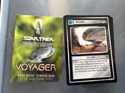 STAR TREK CCG VOYAGER Starter Deck 38 Cards No Rares Open - Image 2