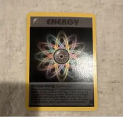 Pokemon Rainbow Energy Team Rocket 80/82 Rare Regular Unlimited Card - Image 1