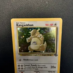 Pokemon TCG Kangaskhan Holo Rare Card Jungle Unlimited Edition 05/64 - Image 3