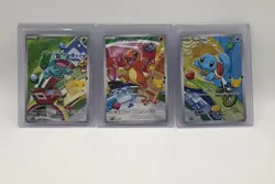 Pokemon TCG First Partner Illustration Collection Kanto Trio READ DESCRIPTION - Image 1