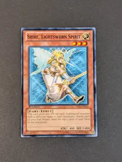Yugioh TCG - 1x Shire Lightsworn Spirit - SDLI-EN014 - NM/LP - 1st Edition - Image 3