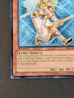 Yugioh TCG - 1x Shire Lightsworn Spirit - SDLI-EN014 - NM/LP - 1st Edition - Image 4