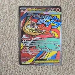 pokemon TCG Mega Hawlucha ex 268/217 Ascended Heroes Holo Illustration Rare Mint - Image 4
