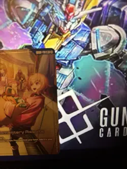Gundam TCG Momentary Respite R+ GD02-112 Dual Impact - NM - ENG - Image 3
