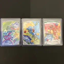 Pokemon TCG First Partner Illustration Collection Series 1 - Kanto GEN 1 Set - Image 1