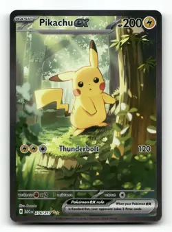 Pikachu ex 276/217 - ME: Ascended Heroes - Pokemon Card NM/M Amazing Centering - Image 1