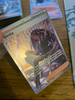 N-MINT! Geeta (226/197) Obsidian Flames Special Illustration Pokemon Card! - Image 3