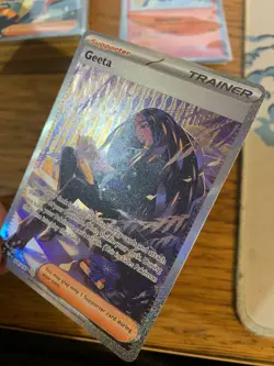 N-MINT! Geeta (226/197) Obsidian Flames Special Illustration Pokemon Card! - Image 4