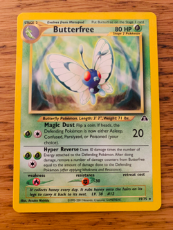 Butterfree (19/75) Rare Neo Discovery Set Pokemon Card! FREE P&P! - Image 4