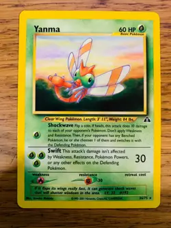 Yanma (36/75) Rare Neo Discovery Set Pokemon Card! FREE P&P! - Image 4