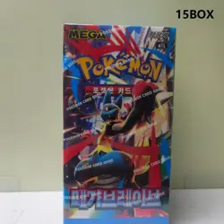 Pokemon Mega Brave M1L + Mega Symphonia M1S Booster Box 15SET Korean - Image 3