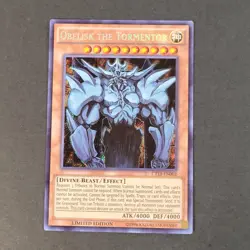 Yugioh TCG - 2x Obelisk the Tormentor - CT13-EN002 - NM+LP - Limited Ed - 2013 - Image 2