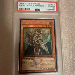 Yu-Gi-Oh! OCG WCS2025 Magical Warrior Breaker PSA10 - Image 1
