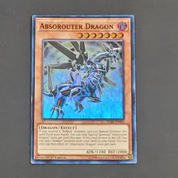 Yugioh TCG - Absorouter Dragon - SDRR-EN005- LP- 1st Edition - Super Rare - 2019 - Image 2