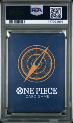 2025 One Piece OP11 Monkey.D.Luffy 118 SEC Alt Art A Fist of Devine Speed PSA 10 - Image 2