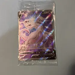 Mewtwo V SWSH229 SWSH: Sword & Shield Promo Cards Holo Sealed - Image 1