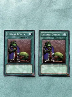 Konami Yu-Gi-Oh! Upstart Goblin 1st Edition MRL Magic Card MRL-033 Lot 2 - Image 4