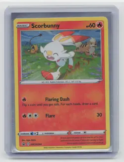 Scorbunny - (Cosmos Holo) Promo SWSH: Sword & Shield Promo Cards SWSH244 NM - Image 1