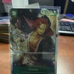 Bandai One Piece Card Game Shanks ST16-004 SR Foil 11000 Starter Deck 16 EN - Image 1