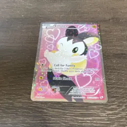 Pokemon Emolga Full Art Ultra Rare Holo Card Legendary Treasures RC23/RC25 70 HP - Image 1
