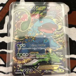 Pokemon TCG Venusaur EX XY123 Black Star Promo Full Art Card - Image 1