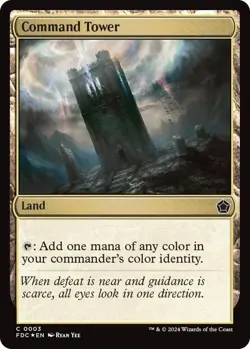 FOIL MTG Foundations Commander Kit! Command Tower Sol Ring Arcane Signet - Image 2