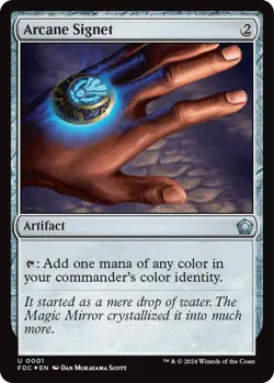 FOIL MTG Foundations Commander Kit! Command Tower Sol Ring Arcane Signet - Image 3