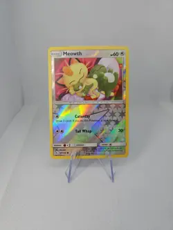 Meowth 147/214 SM Unbroken Bonds Reverse Holo Pokemon TCG - Image 1