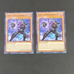Yugioh TCG - 2x Radian the Multidimensional Kaiju - SDAZ-EN010 - NM Common 2022 - Image 2